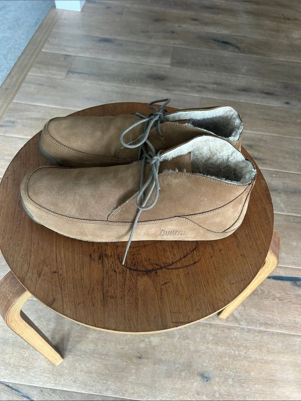 Duluth Trading Co suede chukka